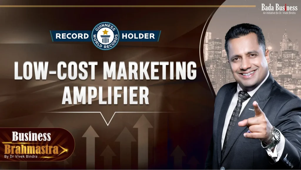 Low-Cost Marketing Amplifier GWR by Dr. Vivek Bindra